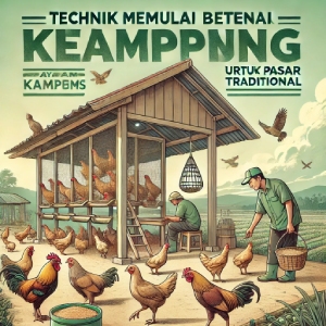 Teknik Memulai Beternak Ayam Kampung untuk Pasar Tradisional