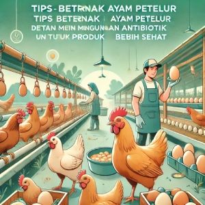 Tips Beternak Ayam Petelur dengan Minim Penggunaan Antibiotik untuk Produk Lebih Sehat